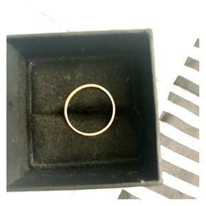 14kt rose gold wedding ring